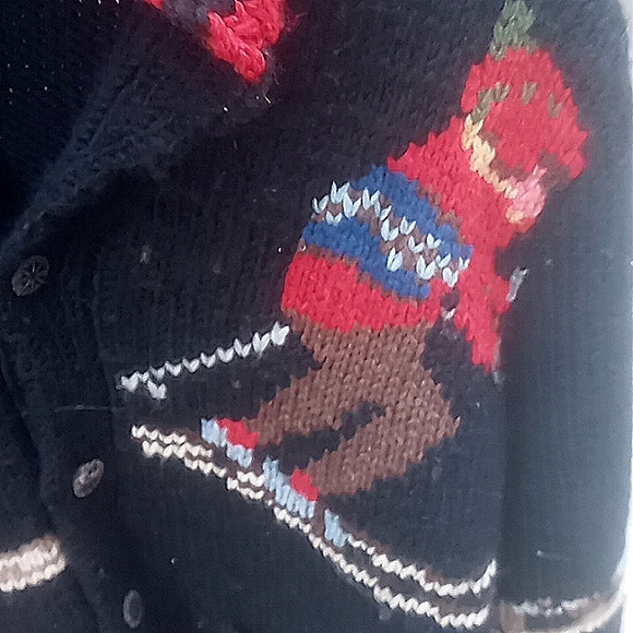 Polo Ralph Lauren Skier Shawl Cardigan - Picture 4 of 8